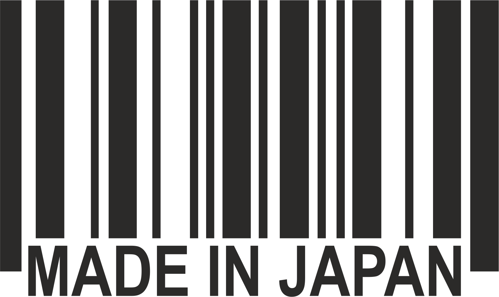 1634x974 Made In Japan Barcode Vinyl Decal Sticker Vector Free Vector Cdr