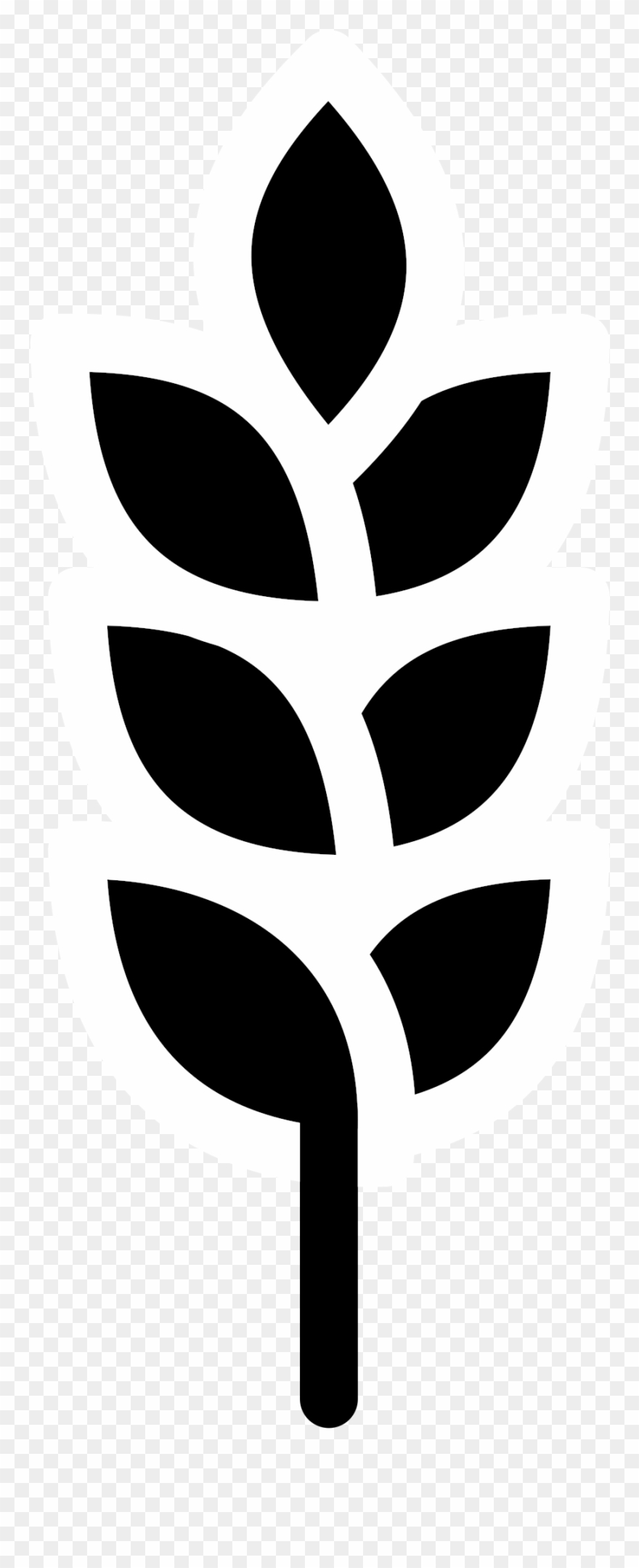 880x2157 Clip Art Royalty Free Download Barley Drawing Black