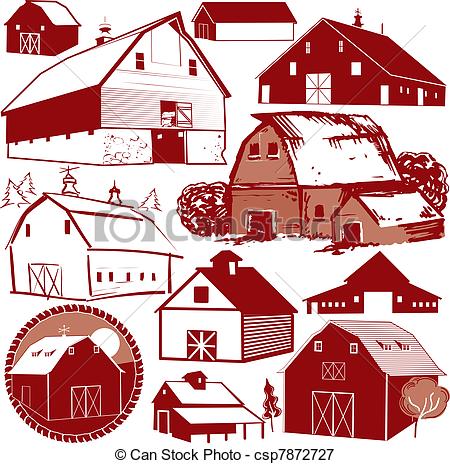 450x464 Collection Of 'barn Silhouette Clip Art' Download More Than
