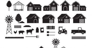 Barn Silhouette Vector at Vectorified.com | Collection of Barn