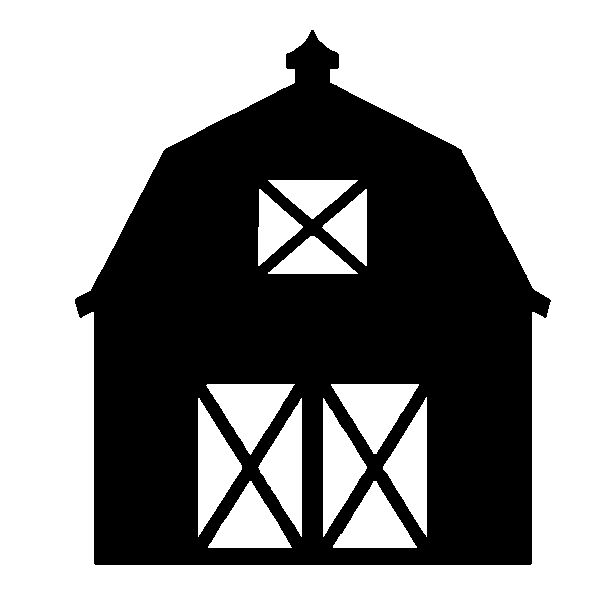 599x599 Silhouettes Farm Animal Silhouettes