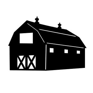 300x300 Stock Illustration Barn Icon Vector Sign And Geekchicpro