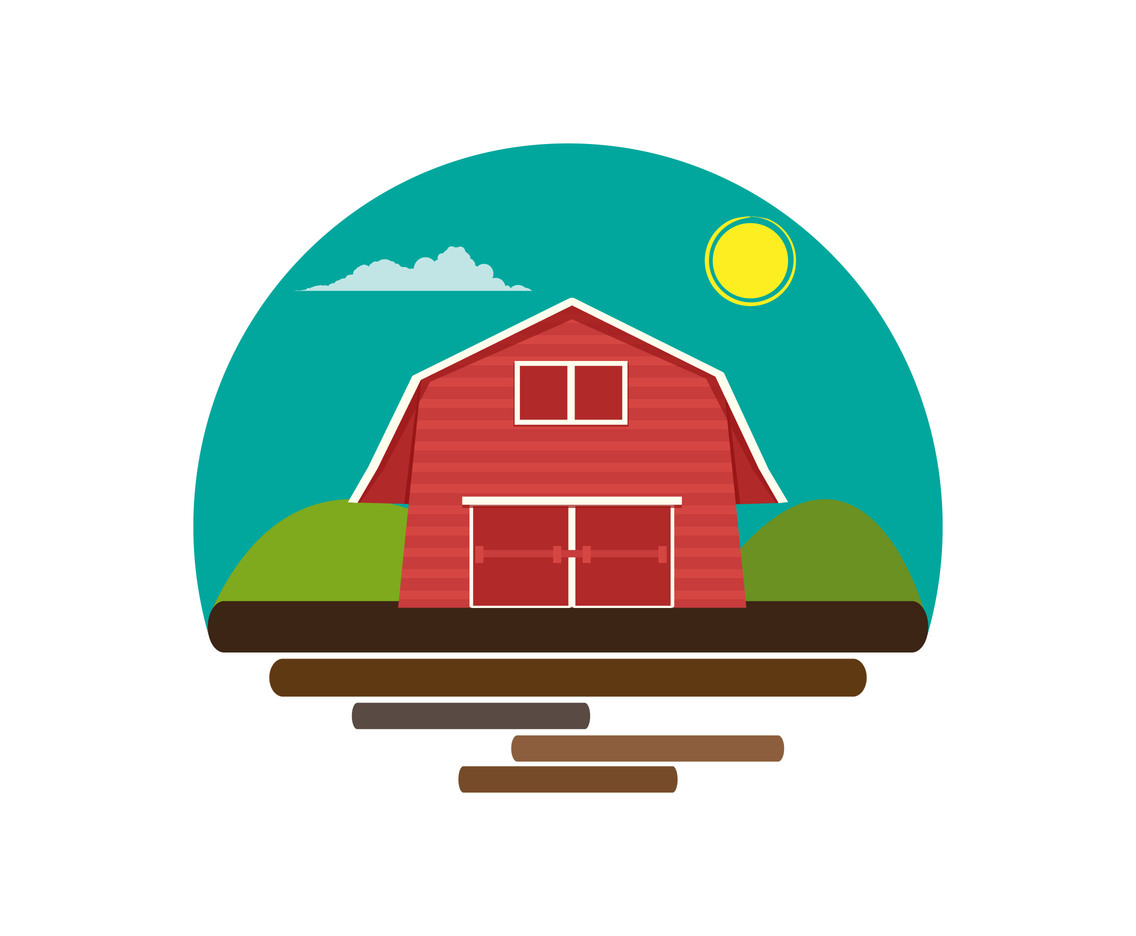 1136x936 Barn Vector Illustration Vector Art Graphics