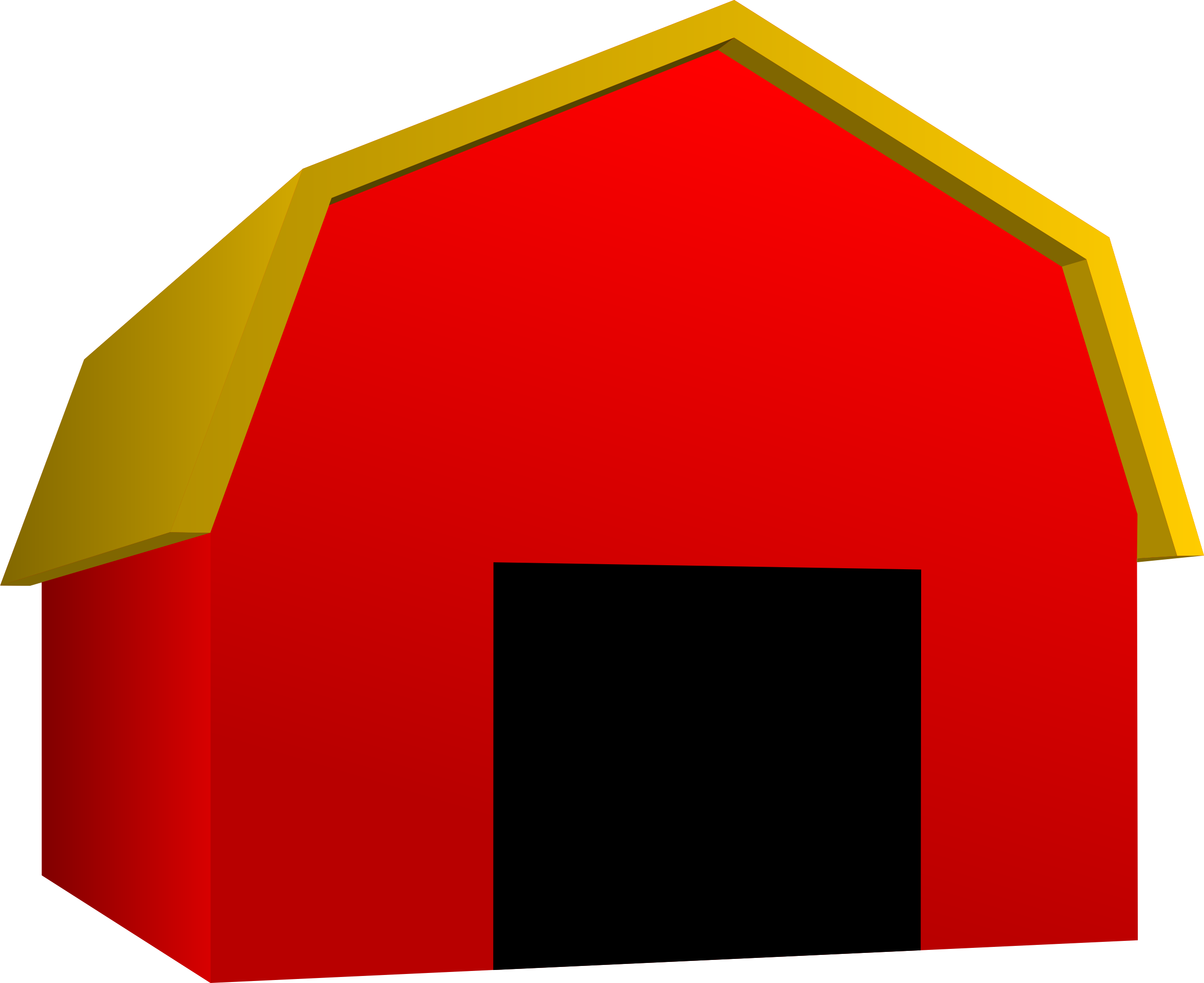 2400x1960 Barn Vector Clipart Image