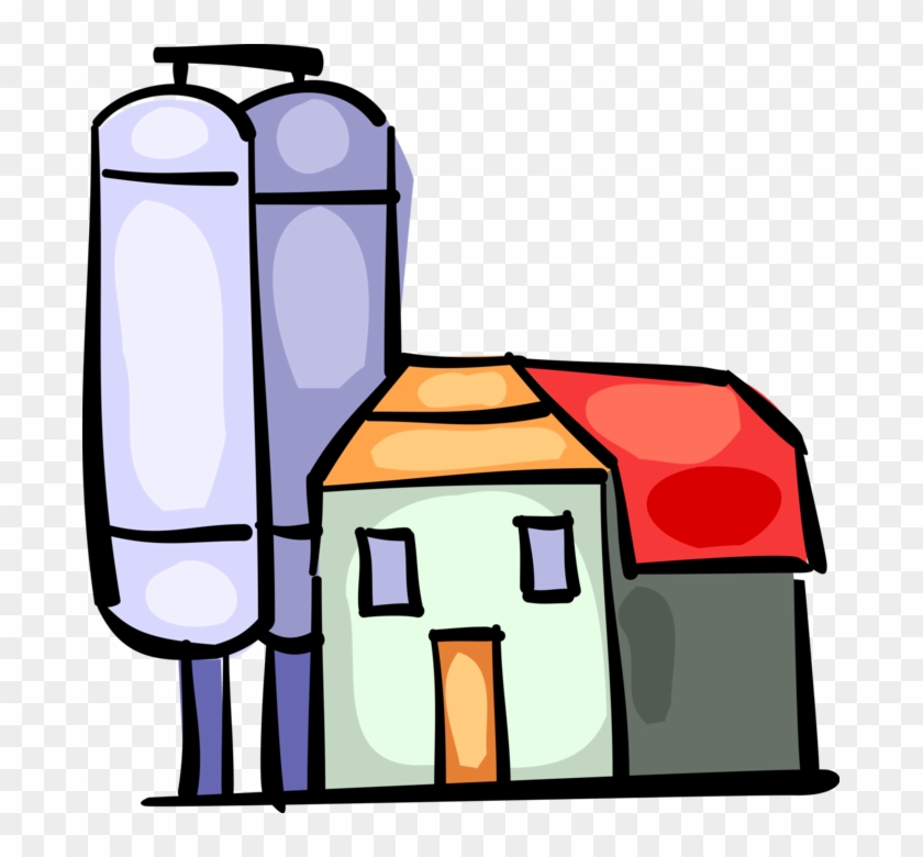 840x780 Vector Illustration Of Farming Operation Farm Barn