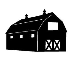 Barn Vector Silhouette