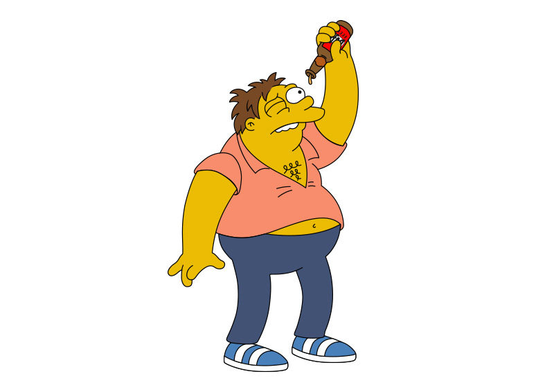 Barney Gumble Simpsons Free Vector 800x566 Barney Gumble Simpsons Free Vector