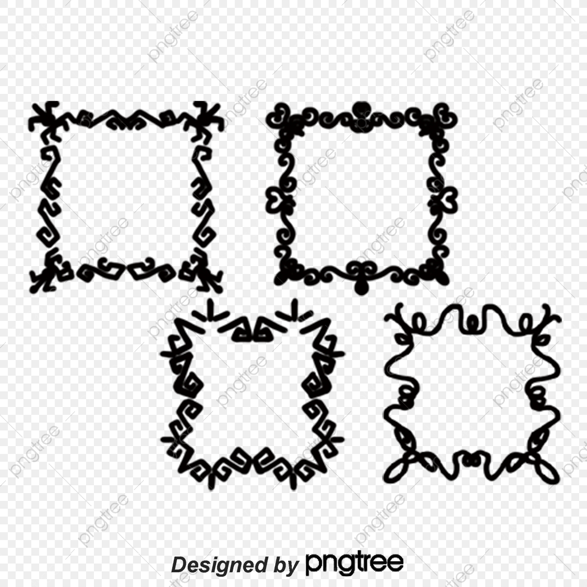 1200x1200 Baroque Border Pattern Vector Material, Border Vector, Pattern