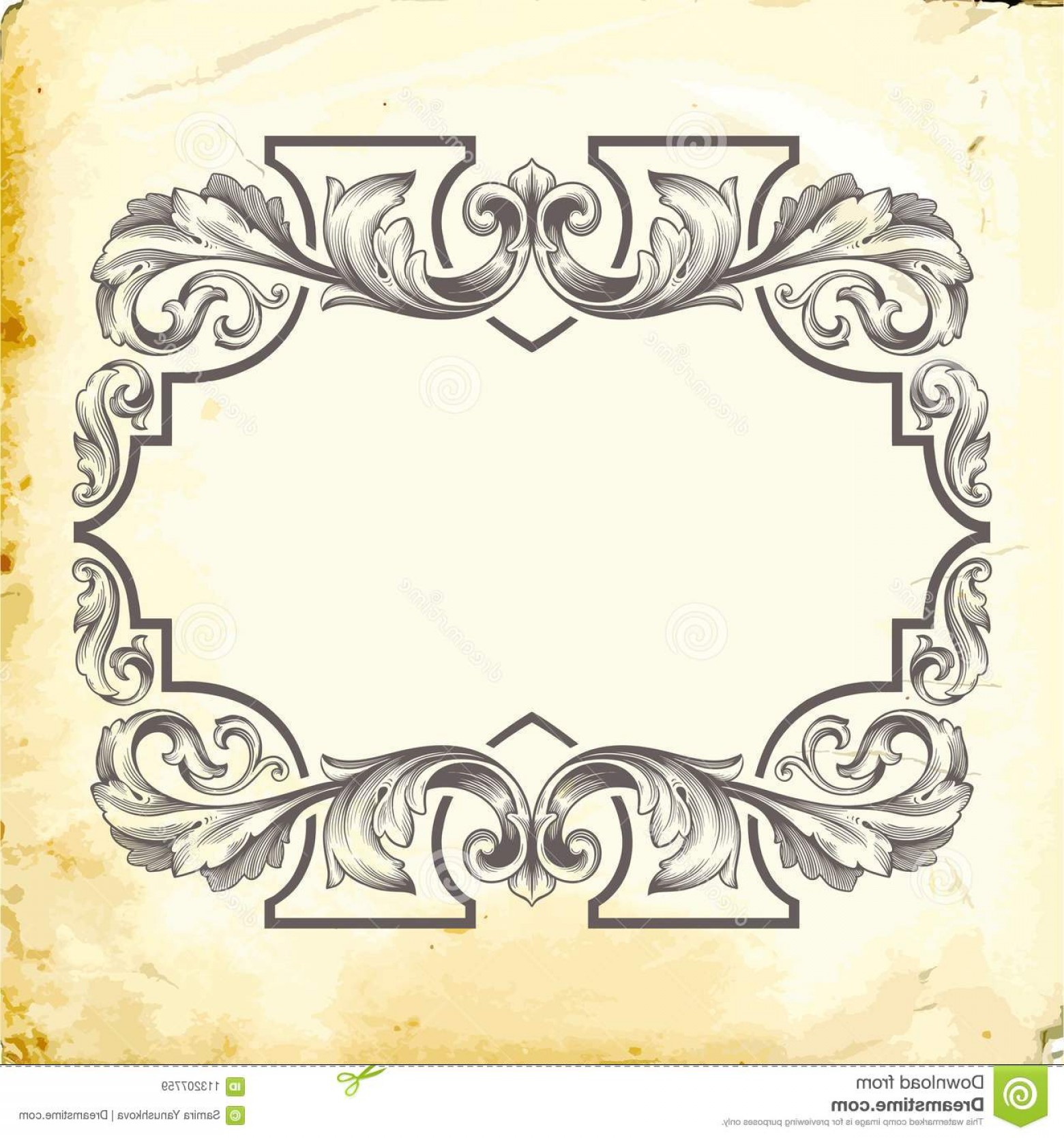 1560x1668 Classical Baroque Vector Vintage Element Design Decorative