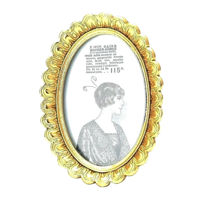 800x800 Baroque Frames Frame Large Oval Picture Vintage Gold Lace Photo