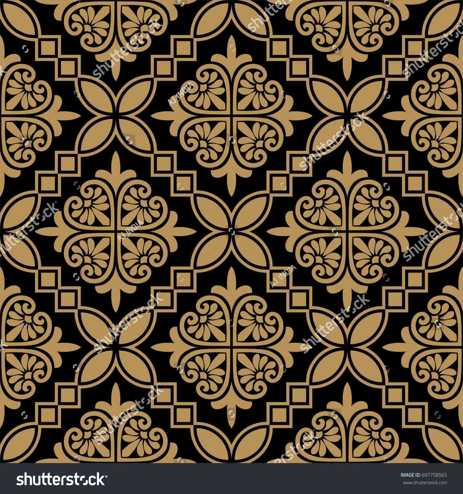 Baroque Pattern Vector