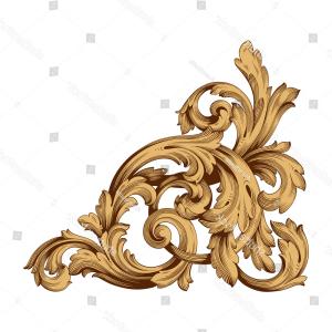 300x300 Baroque Vector Vintage Elements Design Decorative Studiogrfx