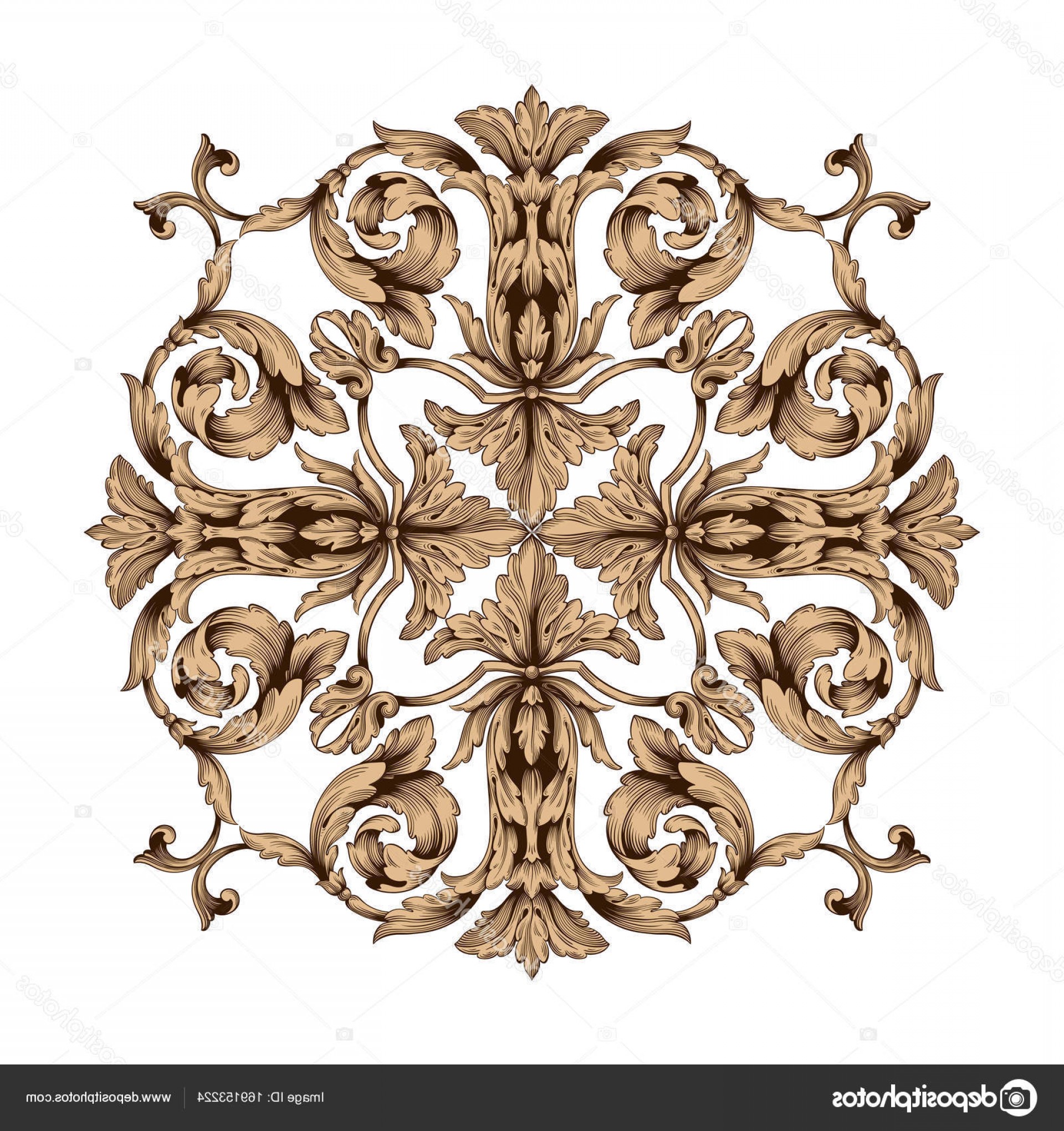 1920x2040 Stock Illustration Classical Baroque Ornament Vector Geekchicpro