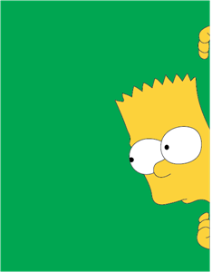 234x300 Bart Simpsons Logo Vector