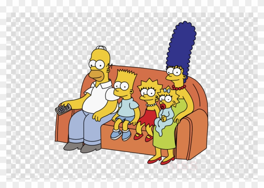 840x600 Simpsons Family Vector Clipart Bart Simpson Homer Simpson