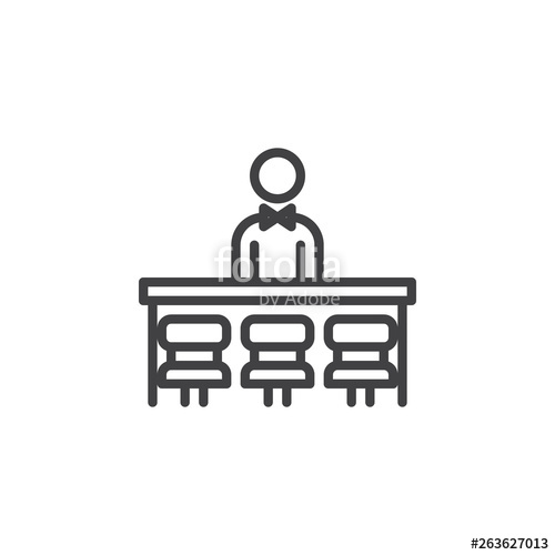 500x500 Bartender Standing