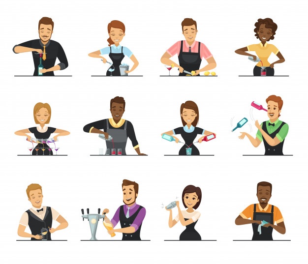 626x537 Bartender Vectors, Photos And Free Download