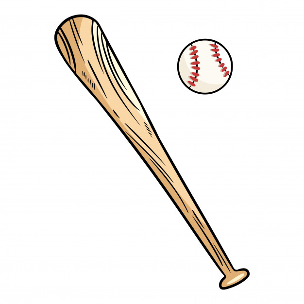 Vector Images for 'Baseball bat'. 
