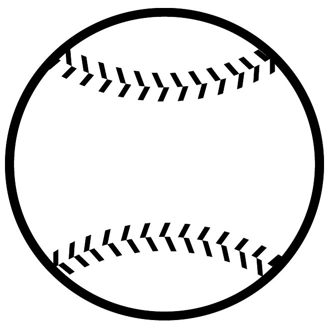 660x660 Baseball Free Vector Image