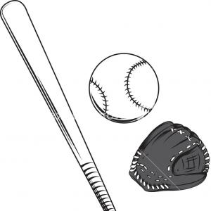 Baseball Bat Vector Element With Ball Hoodamathrun 300x300 Baseball Bat Vector Element With Ball Hoodamathrun