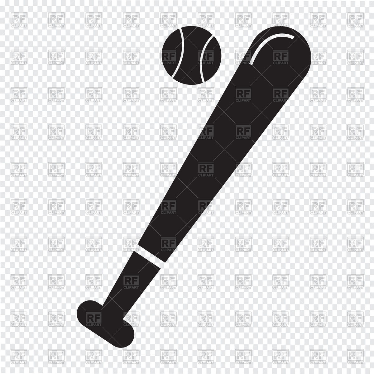 Baseball Bat And Ball Icon Vector Image Of Signs, Symbols, Maps 1200x1200 Baseball Bat And Ball Icon Vector Image Of Signs, Symbols, Maps