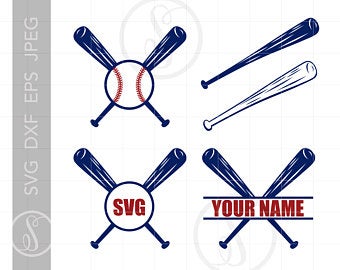Baseball Bats Vector Etsy 340x270 Baseball Bats Vector Etsy
