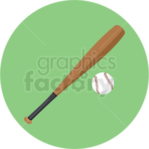 Baseball And Bat Vector Clipart On Green Background Royalty Free 300x300 Baseball And Bat Vector Clipart On Green Background Royalty Free