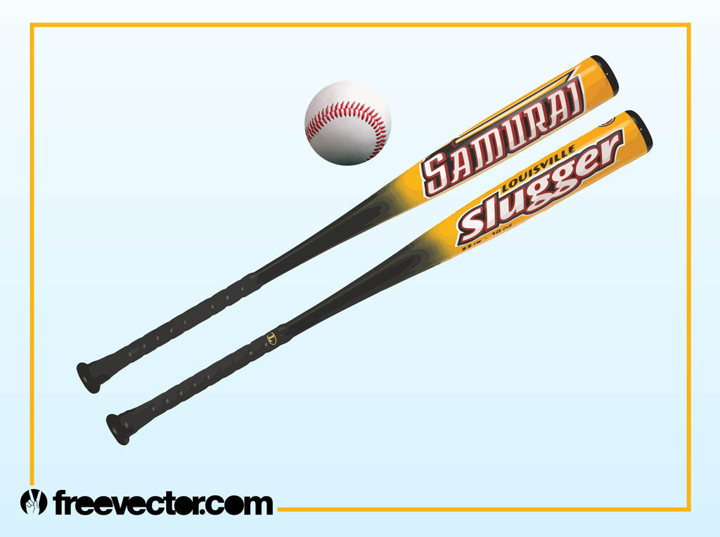 1024x765 Baseball Bats Vector Art Graphics