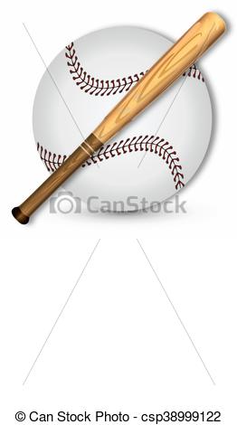 262x470 Baseball Ball And Bit Baseball And Baseball Bat, Vector Art