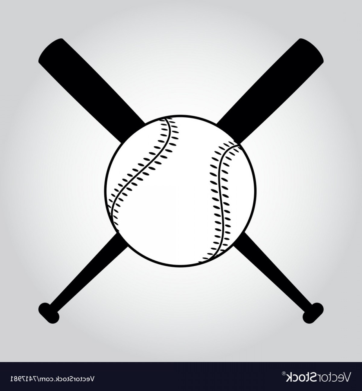 1200x1296 Crossed Baseball Bats And Ball Vector Handandbeak