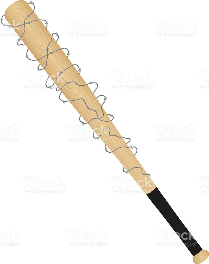 810x1024 Barbed Wire Baseball Bat Adobe Illustrator With Transparency
