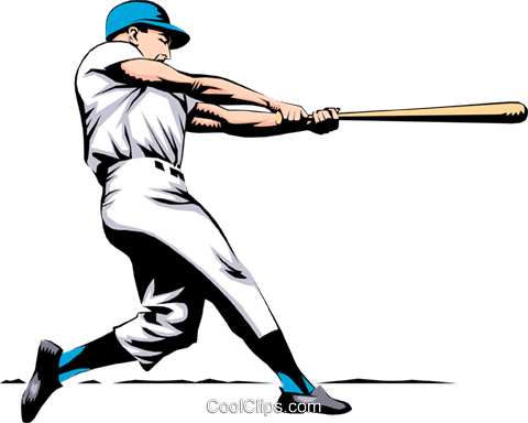 480x384 Baseball Batter Royalty Free Vector Clip Art Illustration