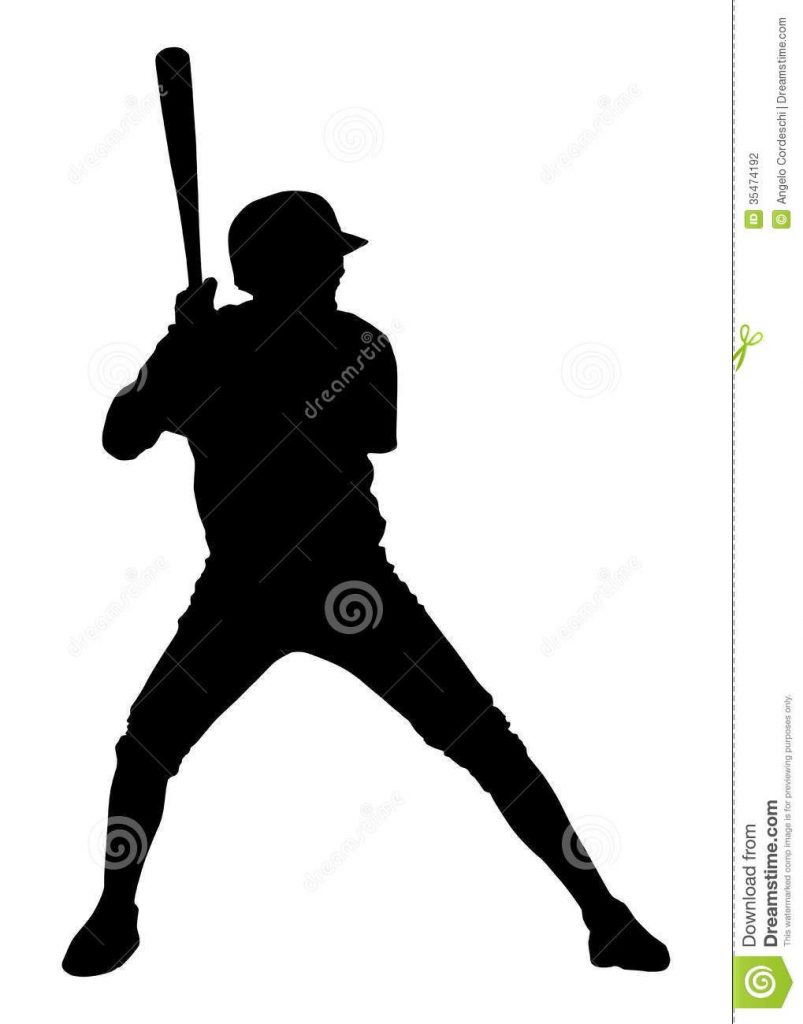 Baseball Batter Vector at Vectorified.com | Collection of Baseball ...