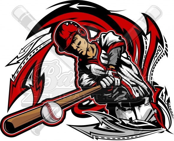 Baseball Batter Vector at Vectorified.com | Collection of Baseball ...