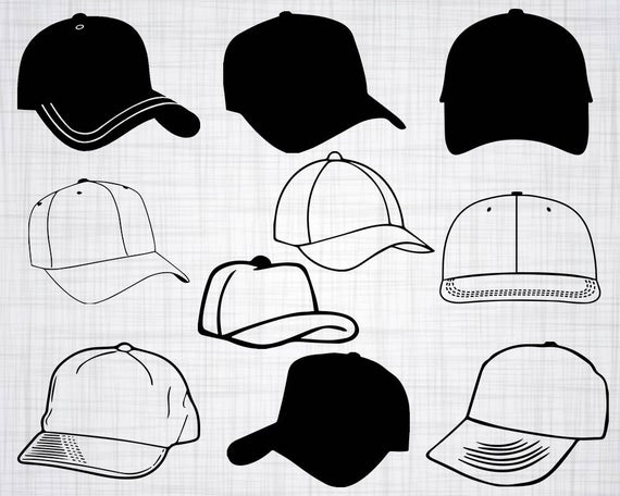 Baseball Cap Vector at Vectorified.com | Collection of Baseball Cap ...