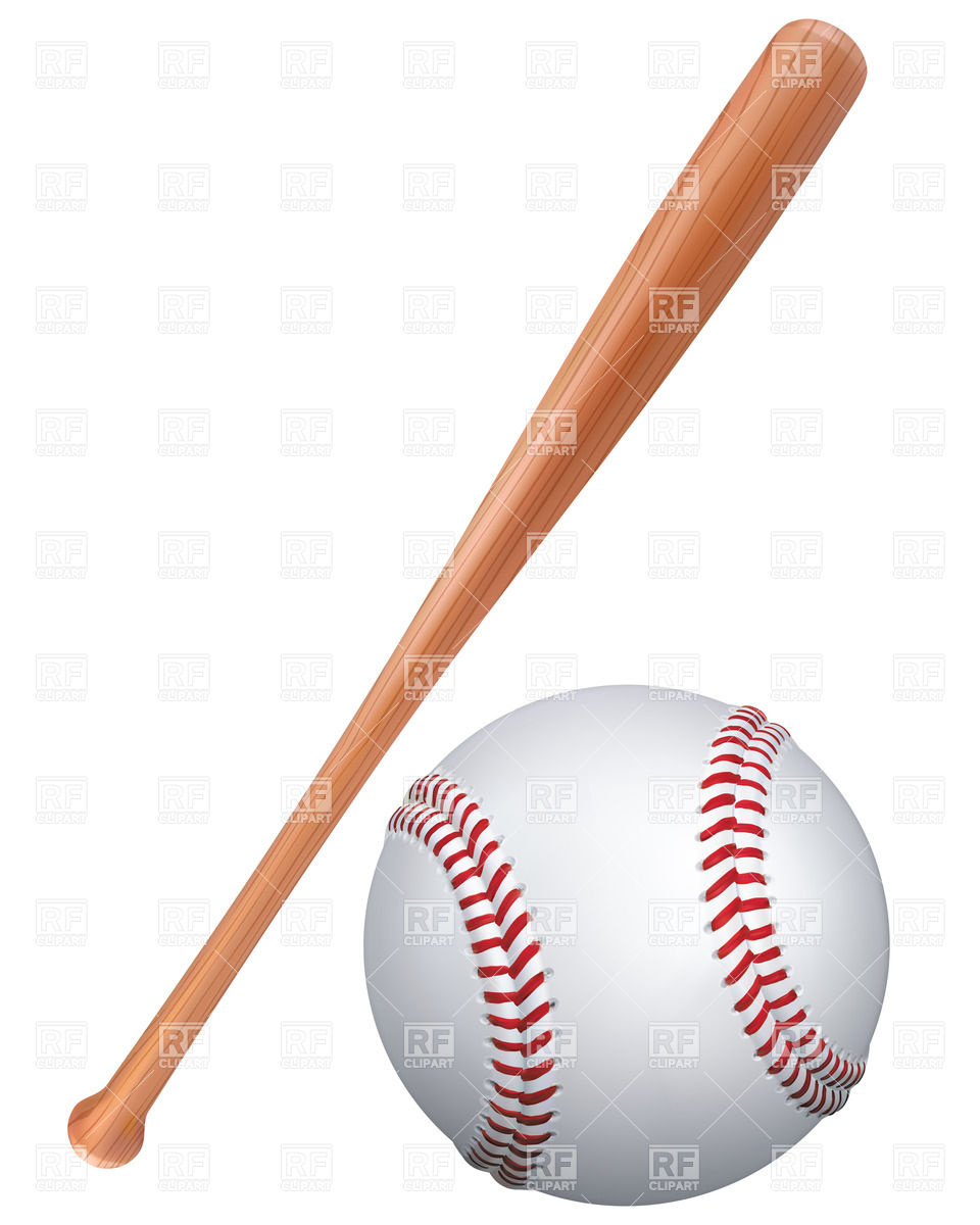 960x1200 Baseball Bat And Ball Vector Image Of Sport And Leisure Mylisa