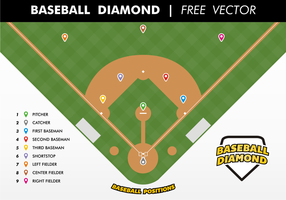 286x200 Baseball Field Free Vector Art