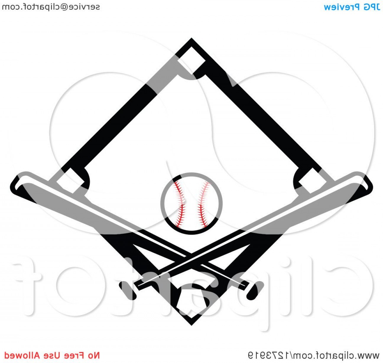 Baseball Diamond Vector at Vectorified.com | Collection of Baseball ...