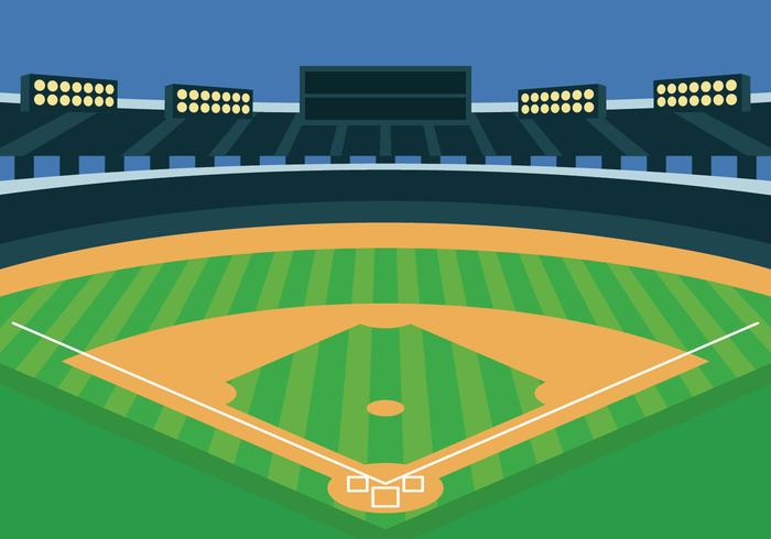 Baseball Field Vector at Vectorified.com | Collection of Baseball Field ...