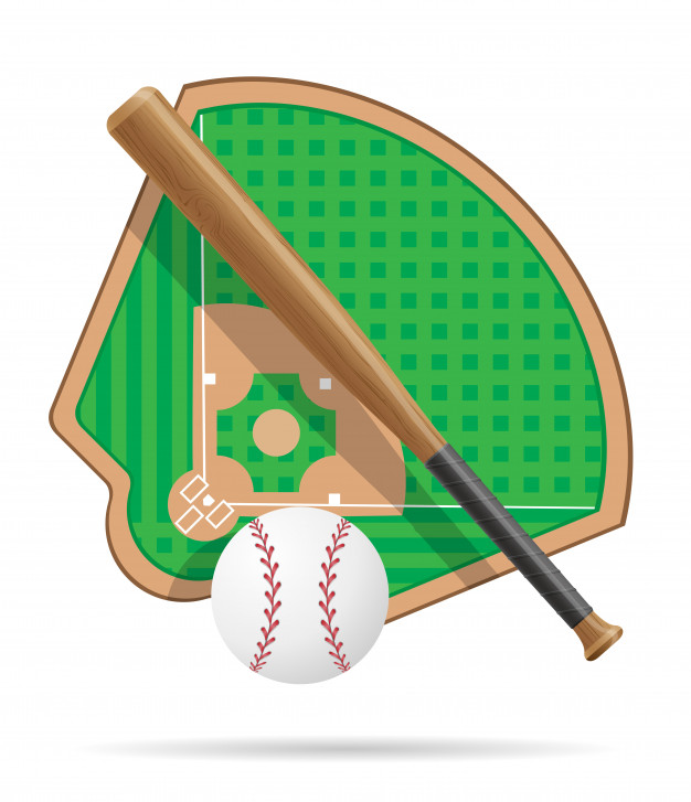 626x727 Baseball Field Vector Premium Download