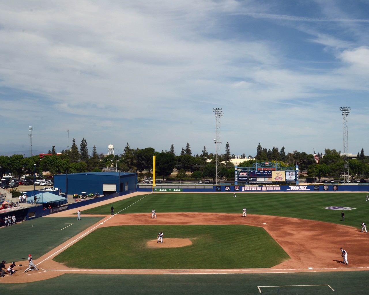 1280x1024 Vector Drawing Baseball Field Scale Positions Perspective Ardesengsk