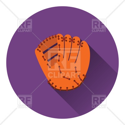 Baseball Glove Icon, Flat Color Design Vector Image Of Objects 400x400 Baseball Glove Icon, Flat Color Design Vector Image Of Objects