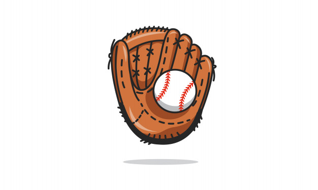 Isolated Baseball Glove Vector Premium Download 626x375 Isolated Baseball Glove Vector Premium Download