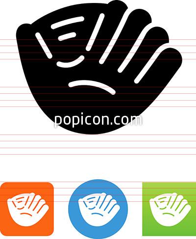 Baseball Glove Icon 400x487 Baseball Glove Icon