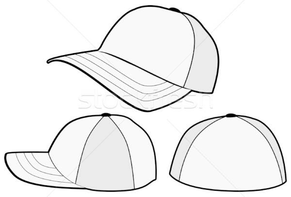 600x407 Baseball Cap Or Hat Vector Template Design Vector Illustration