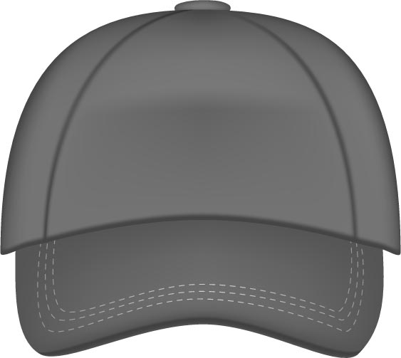 563x503 Baseball Hats Vector Models