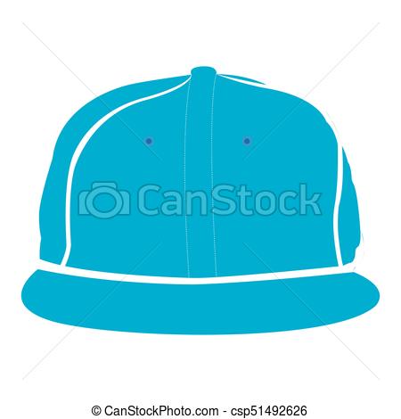450x470 Isolated Baseball Hat Isolated Silhouette Of A Baseball Vector