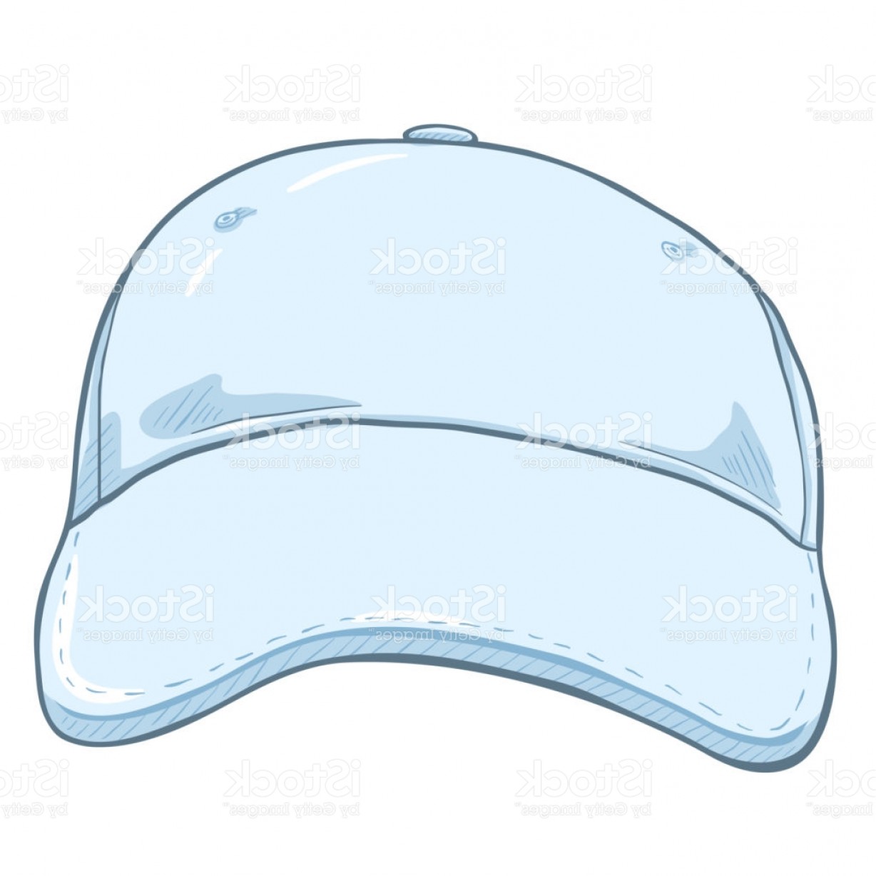1228x1228 Vector Cartoon Classic Blank Baseball Cap Front View Gm Geekchicpro