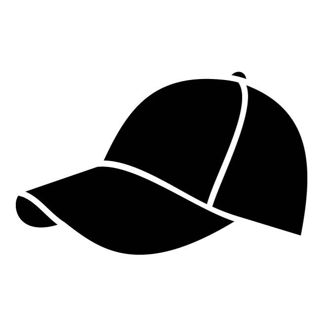 660x660 Baseball Cap Silhouette