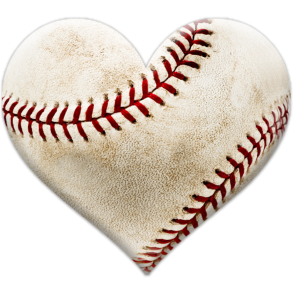 600x600 Baseball Heart Vector Royalty Free Library Png Files, Free Clip